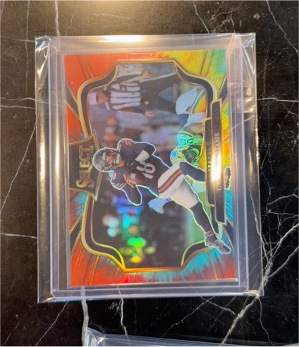 2022 Panini Select Premier #117 Justin Fields — front