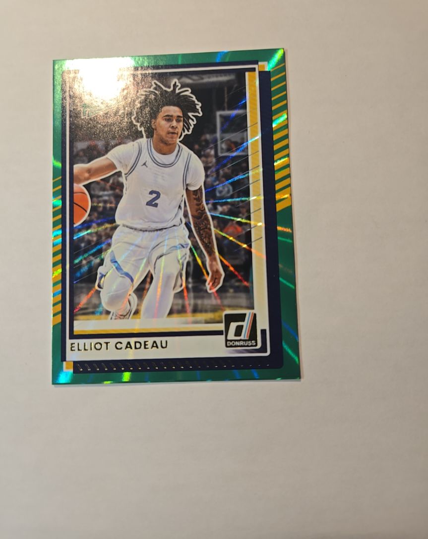 2025-26 Panini Donruss #48 Elliot Cadeau — front
