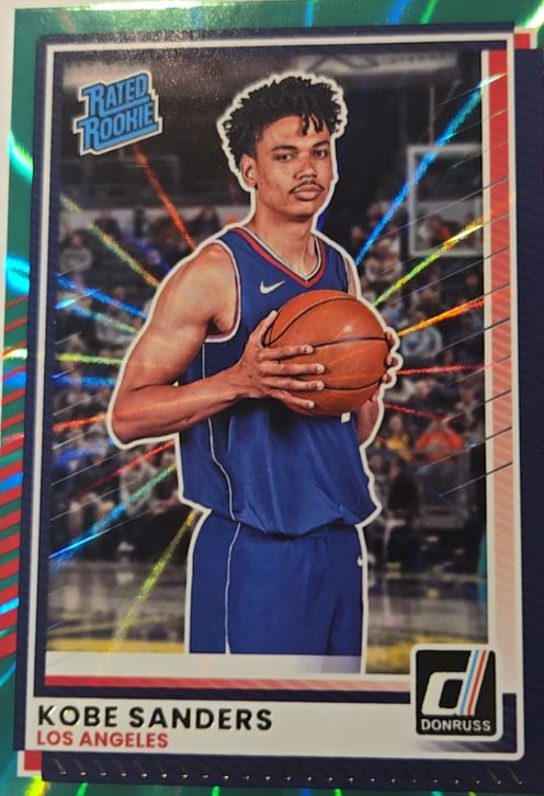2025-26 Donruss #36 Kobe Sanders — front