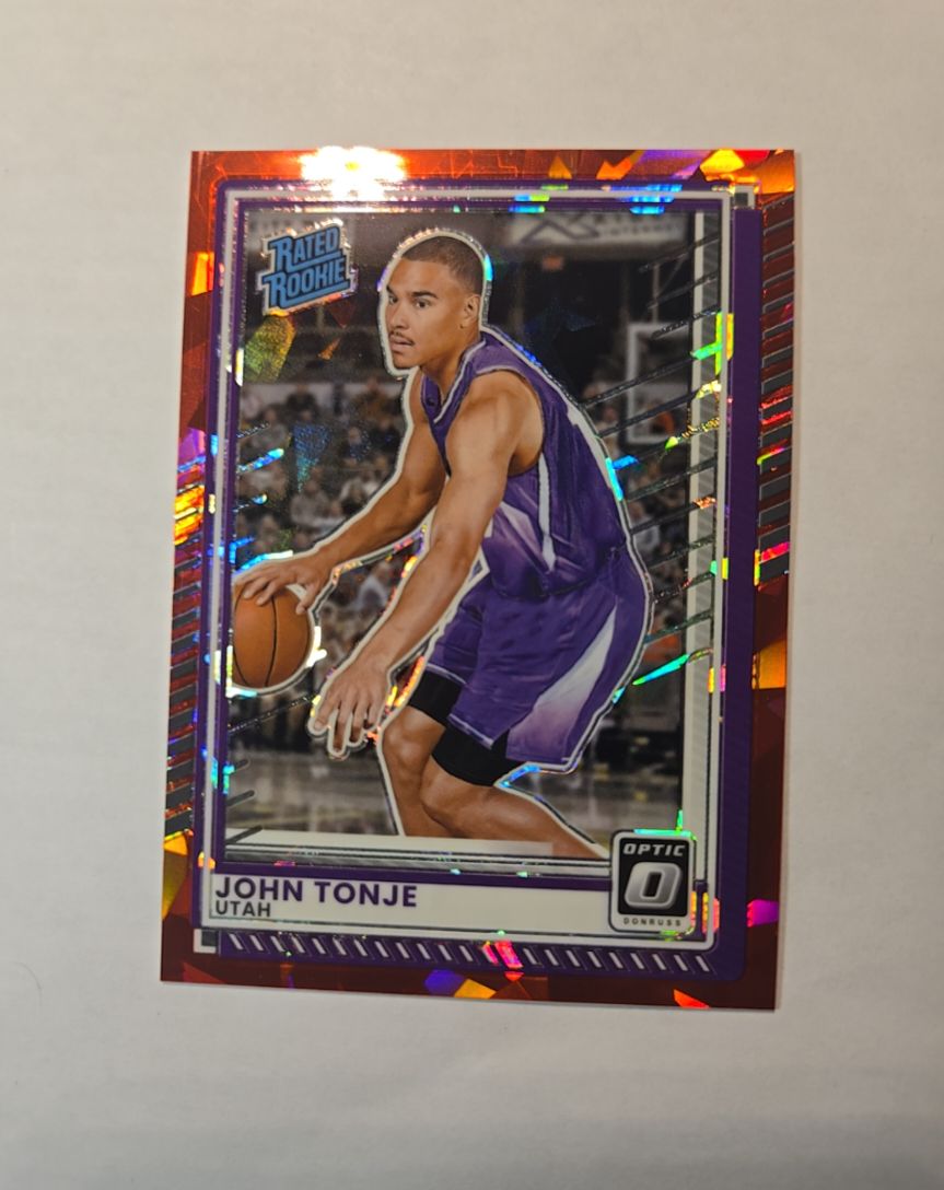 2025-26 Donruss Optic #38 John Tonje — front