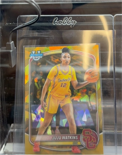 2025 Bowman Chrome #BCP-96 Juju Watkins — front