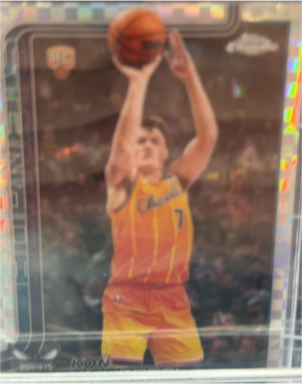 2025-26 Topps Chrome Update #154 Kon Knueppel — front