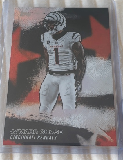 2026 Topps Stars #NFLS-6 Ja'Marr Chase — front