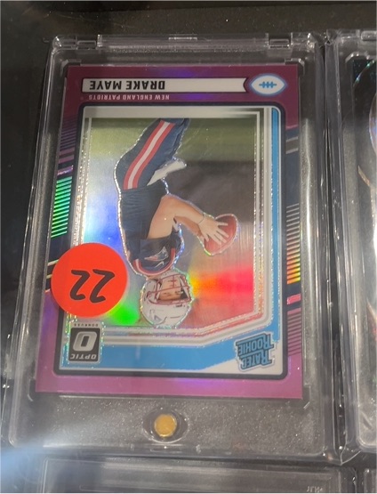 2024 Donruss Optic #379 Drake Maye — front
