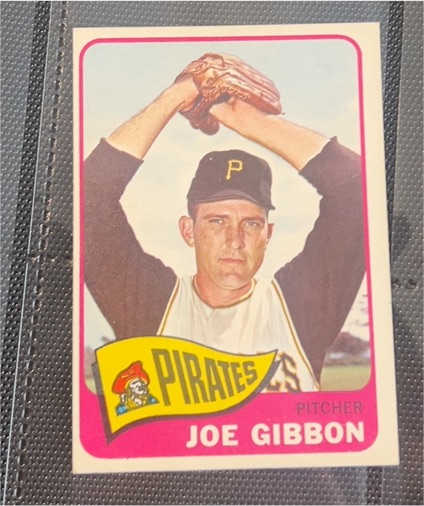 1965 Topps #54 Joe Gibbon — front