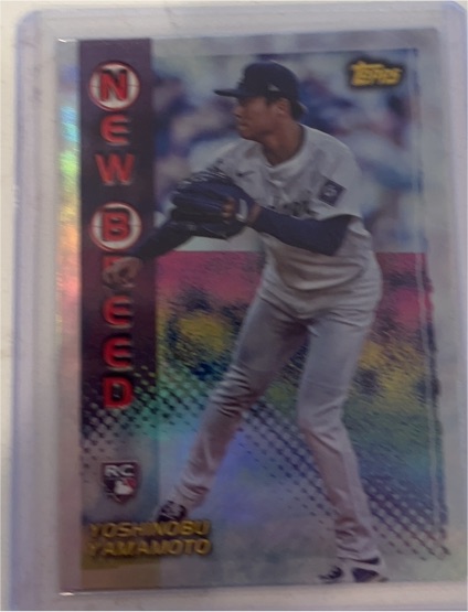 2024 Topps Archives 1999 New Breed #99NB-6 Yoshinobu Yamamoto — front