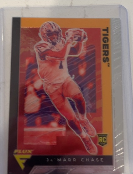 2021 Panini Chronicles Draft Picks Flux #236 Ja'Marr Chase — front