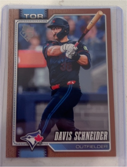 2026 Topps Series 2 #361 Davis Schneider — front