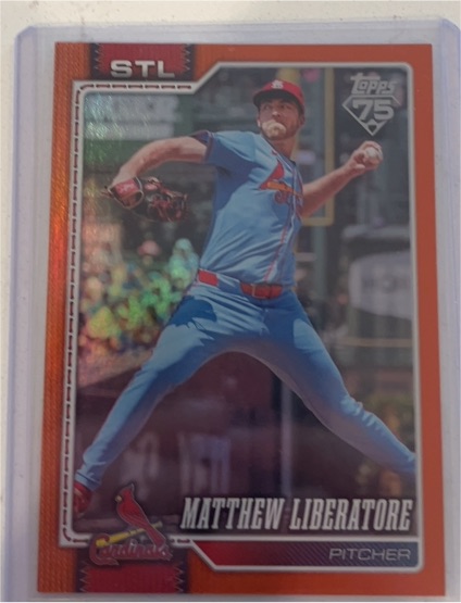2026 Topps Series 2 #621 Matthew Liberatore — front