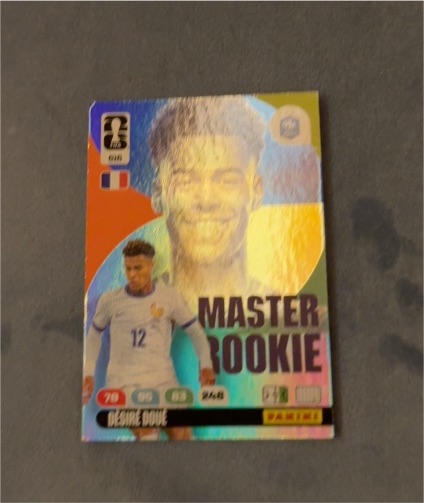 2026 Panini Adrenalyn XL FIFA World Cup #616 Desire Doue Master Rookie — front