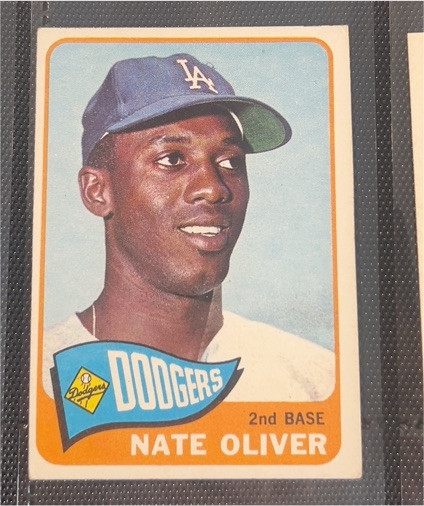 1965 Topps #59 Nate Oliver — front