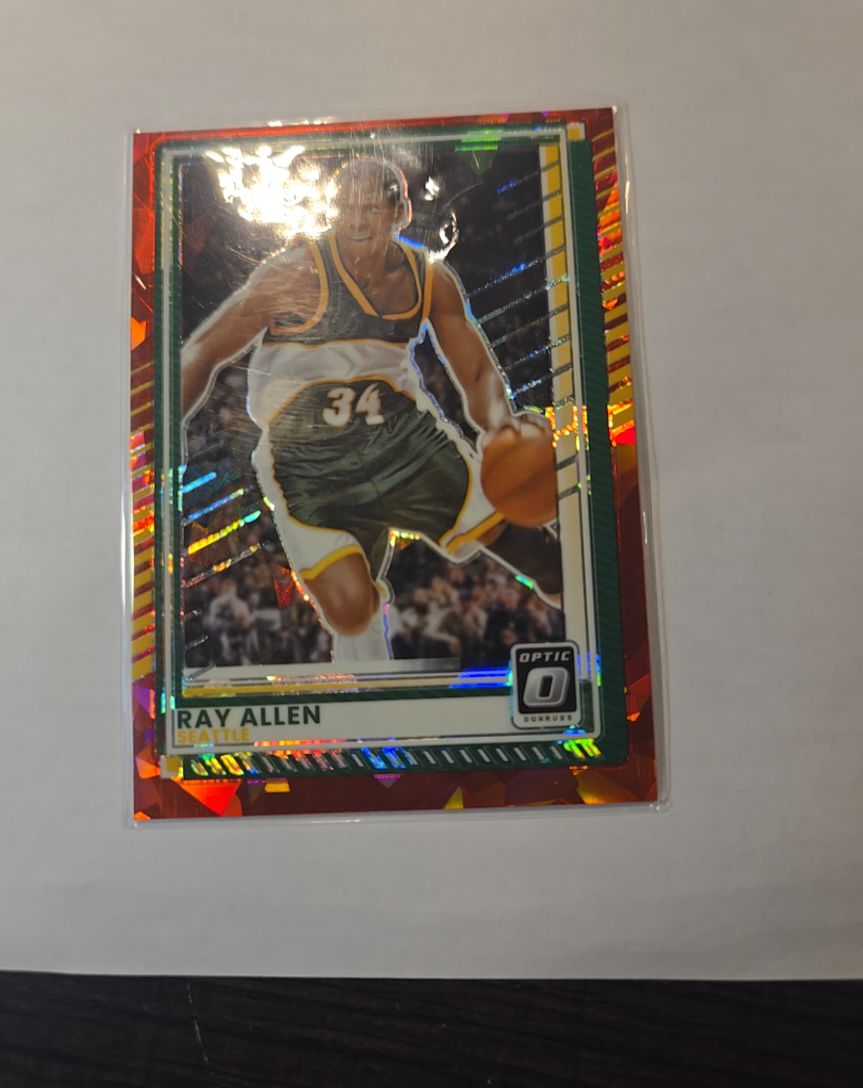 2025-26 Panini Donruss Optic #90 Ray Allen — front