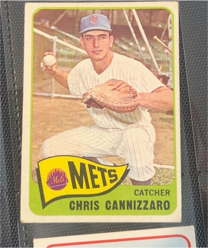 1965 Topps #61 Chris Cannizzaro — front