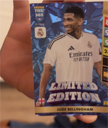 2025 Panini FIFA 365 Adrenalyn XL Limited Edition Jude Bellingham — front