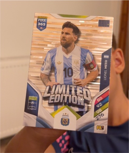 2026 Panini FIFA 365 Adrenalyn XL Limited Edition #Lionel Messi — front