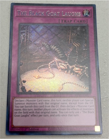 2024 Yu-Gi-Oh! TFTV-AE145 The Black Goat Laughs — front