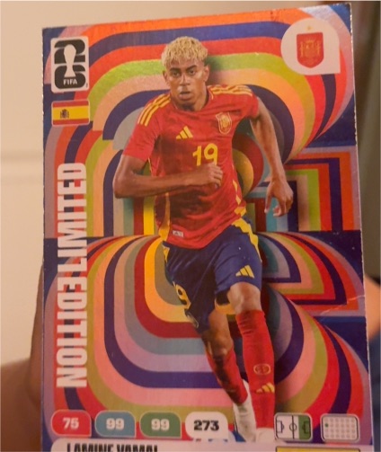2026 Panini Adrenalyn XL #273 Lamine Yamal — front