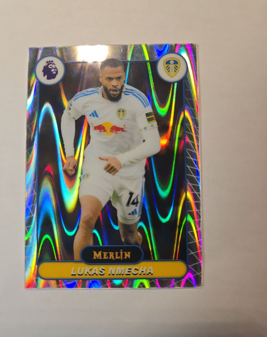 2025-26 Topps Merlin Premier League #107 Lukas Nmecha — front