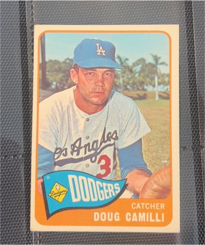 1965 Topps #77 Doug Camilli — front
