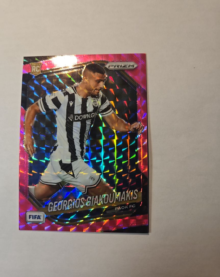 2025-26 Panini Prizm FIFA #42 Georgios Giakoumakis — front