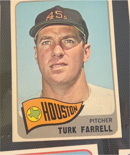 1965 Topps #80 Turk Farrell — front