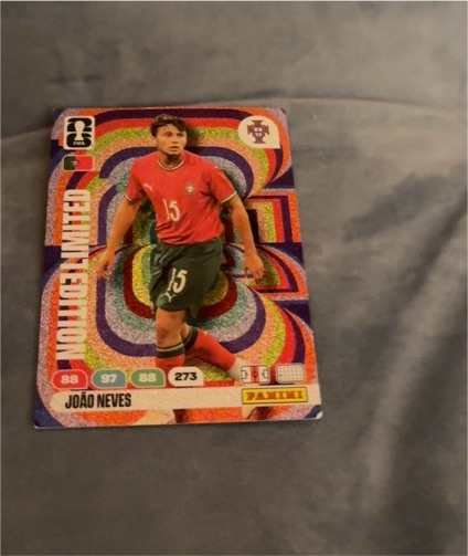 2026 Panini Adrenalyn XL #273 João Neves — front
