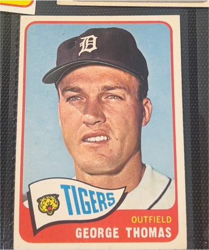1965 Topps #83 George Thomas — front