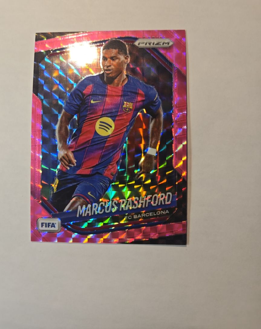 2025-26 Panini Prizm FIFA #254 Marcus Rashford — front