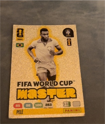 2026 Panini Adrenalyn XL FIFA World Cup Master #DB05 Pelé — front