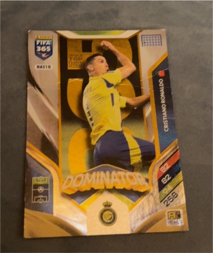 2026 Panini FIFA 365 Adrenalyn XL #NAS18 Cristiano Ronaldo — front