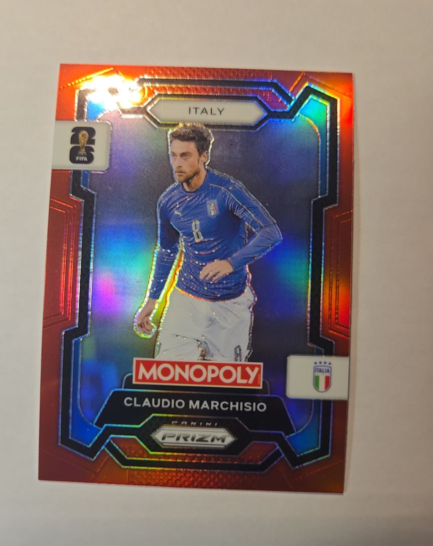 2026 Panini Prizm Monopoly FIFA World Cup #38 Claudio Marchisio — front