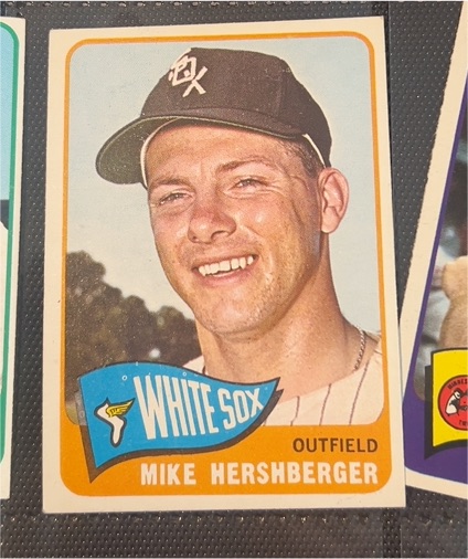 1965 Topps #89 Mike Hershberger — front
