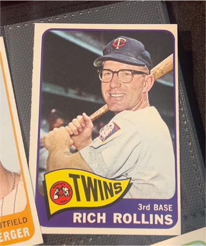 1965 Topps #90 Rich Rollins — front