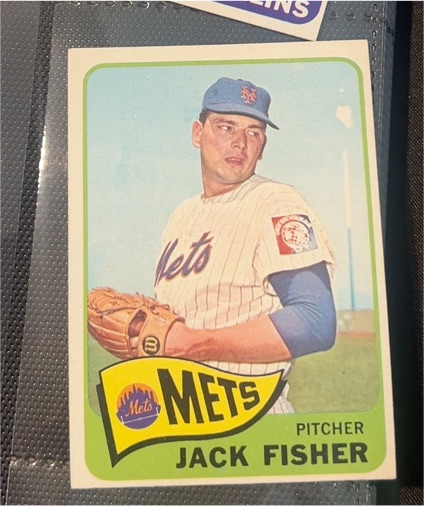 1965 Topps #93 Jack Fisher — front