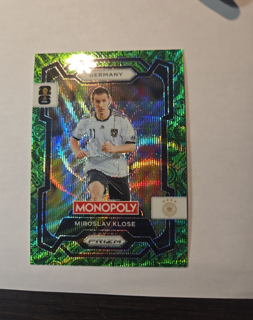 2026 Panini Prizm Monopoly FIFA World Cup #62 Miroslav Klose — front