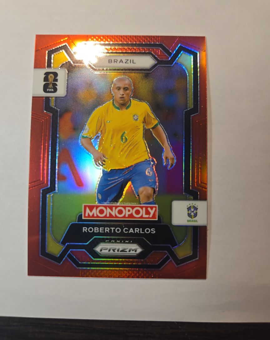 2026 Panini Prizm Monopoly #17 Roberto Carlos — front