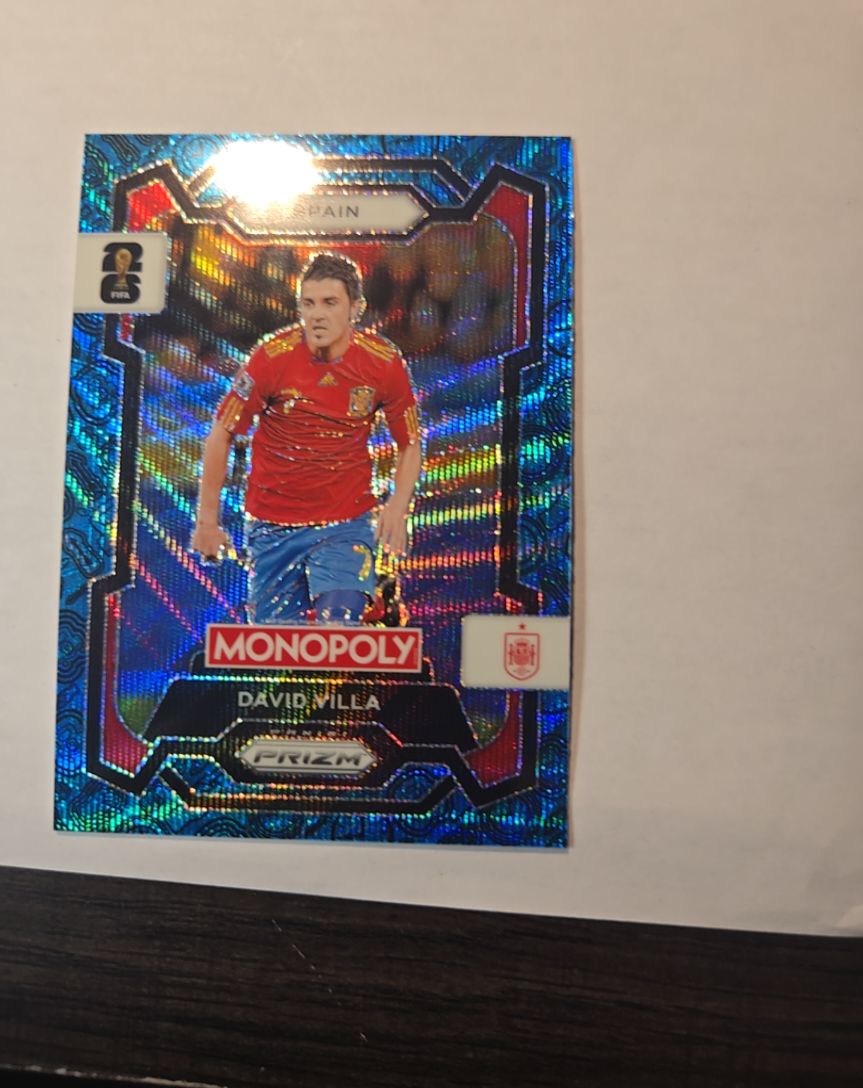 2026 Panini Prizm Monopoly #44 David Villa — front