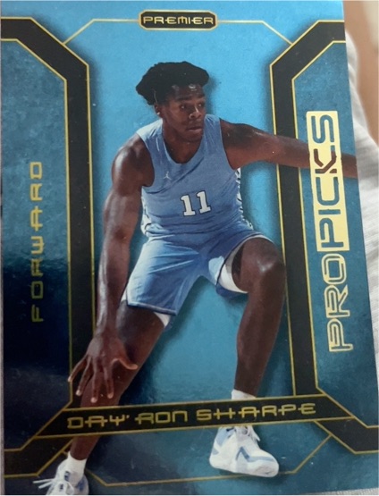 2021-22 Panini Pro Picks Premier #PP-14 Day'Ron Sharpe — front