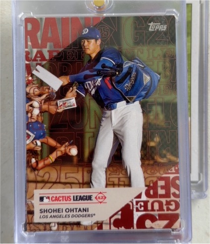 2025 Topps Series 1 Cactus League #TG-10 Shohei Ohtani — front