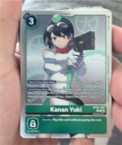 2026 Digimon TCG BT26-090 Kanan Yuki — front