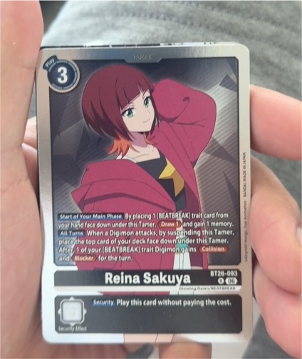 2023 Timeless Bonds BT26-093 Reina Sakuya — front