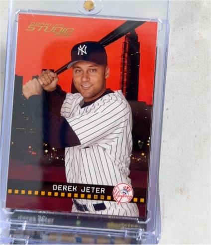 2004 Donruss Studio #132 Derek Jeter — front