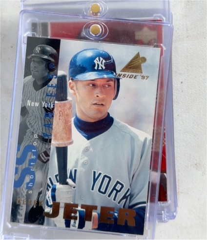 1997 Pinnacle Inside #87 Derek Jeter — front