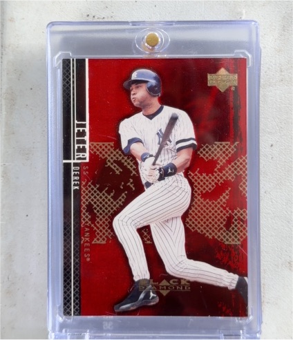 2000 Upper Deck Black Diamond #40 Derek Jeter — front