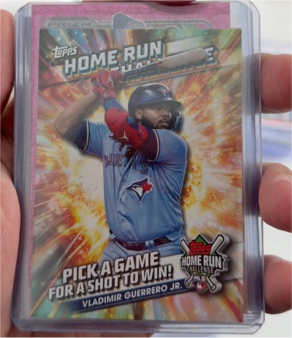 2024 Topps Series 1 Home Run Challenge #HRC-27 Vladimir Guerrero Jr. — front