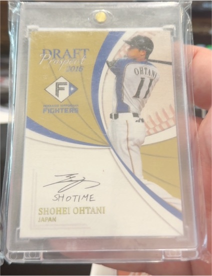 2016 Draft Prospect #11 Shohei Ohtani — front