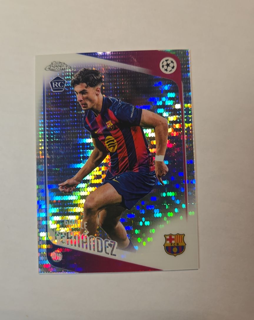 2025-26 Topps Chrome UEFA UCC #190 Guille Fernández — front