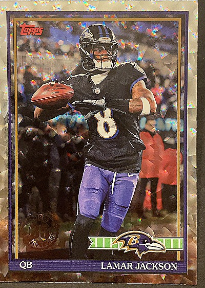 2026 Topps #91TF-7 Lamar Jackson — front