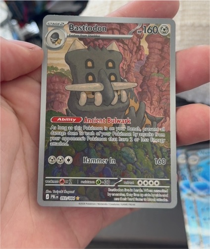 2026 Pokémon #093/084 Bastiodon — front