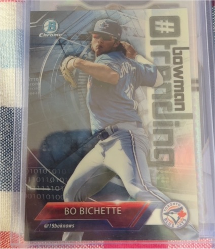 2018 Bowman Chrome #-BB Bo Bichette — front